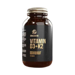 GRASSBERG Vitamin D3+K2 - 60 Tablets