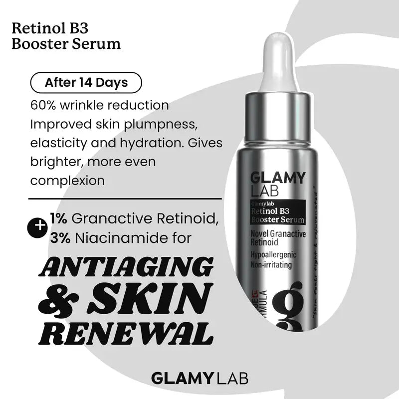 Glamy Lab Retinol B3 Booster Serum, 30g - KleanSource
