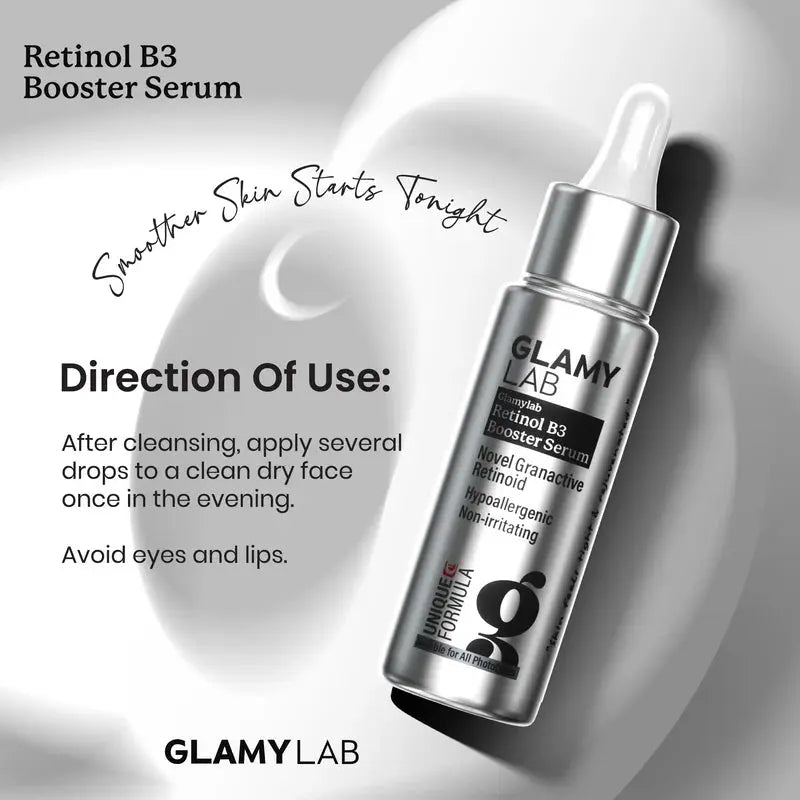 Glamy Lab Retinol B3 Booster Serum, 30g - KleanSource
