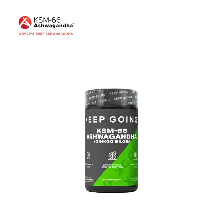 Keep going Ashwagandha + Ginkgo Biloba