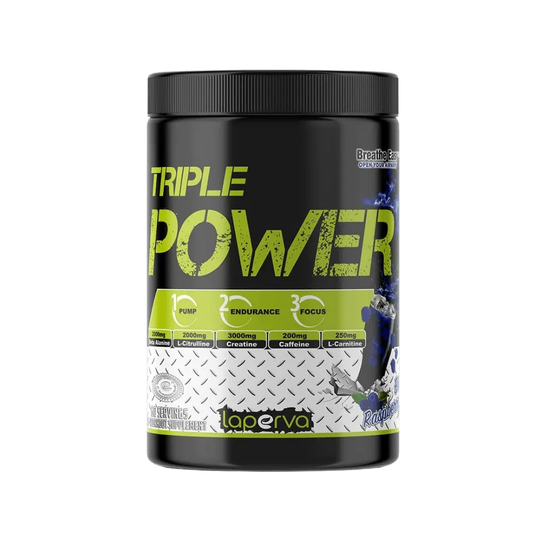 Laperva Triple Power Pre Workout Powder raspberry