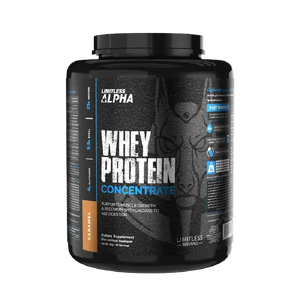 Limitless Alpha Whey Protein Concentrate 25g Protein (2kg) 60 servings