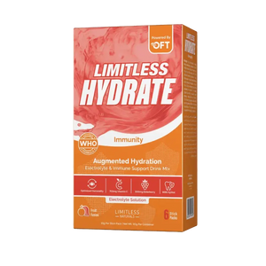 Limitless Hydrate Electrolyte Solution - 6 Sachets Pack, Immunity (fruit fusion) - KleanSource