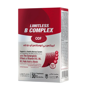 Limitless Naturals B Complex, 30 tablets (Copy)