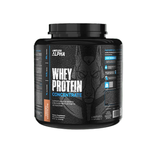 Limitless Alpha Whey Protein Concentrate 25g Protein (2kg) 60 servings