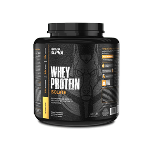 Limitless Alpha Whey Protein Isolate 30g protein, 2kg ( 60 servings)