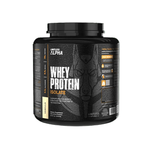 Limitless Alpha Whey Protein Isolate 30g protein, 2kg ( 60 servings)