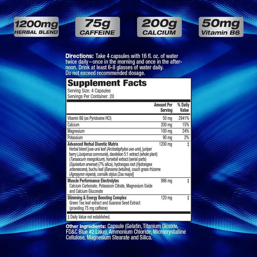 MHP Xpel Diuretic -80 Capsules MHP
