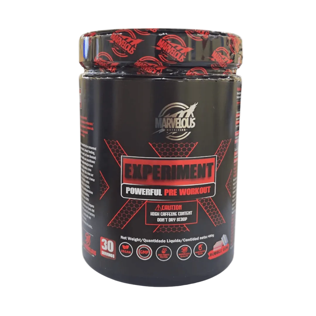 Marvelous Nutrition Preworkout bubble gum