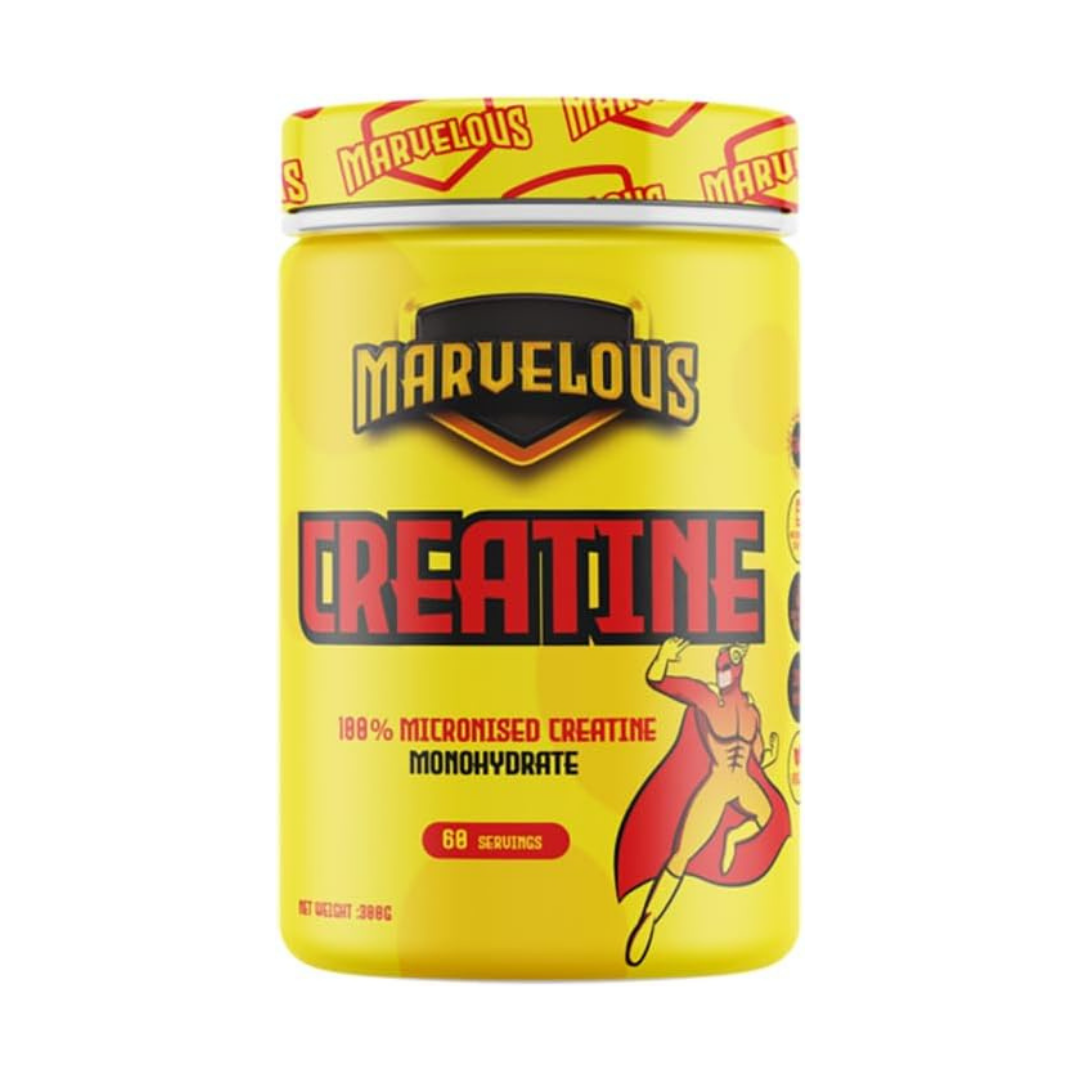 Marvelous nutrition creatine monohydrate 60 servings