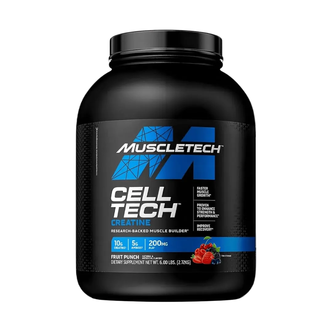 Muscletech Cell Tech supplement 2.72kg fruit punch