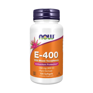 NOW Foods Vitamin-E-400-With-Mixed-Tocopherols-100-Softgels