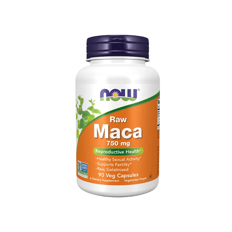 NOW Sports Raw Maca 750mg
