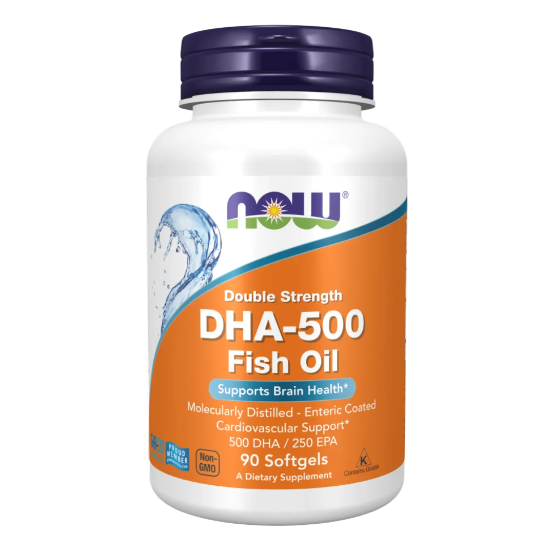 NOW foods DHA-500-90-gels