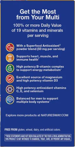 Nature's Way Alive Men's Complete Multivitamin, 50 tablets - KleanSource