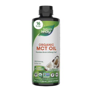 Nature's Way Organic Coconut MCT Oil Non-GMO 480ml