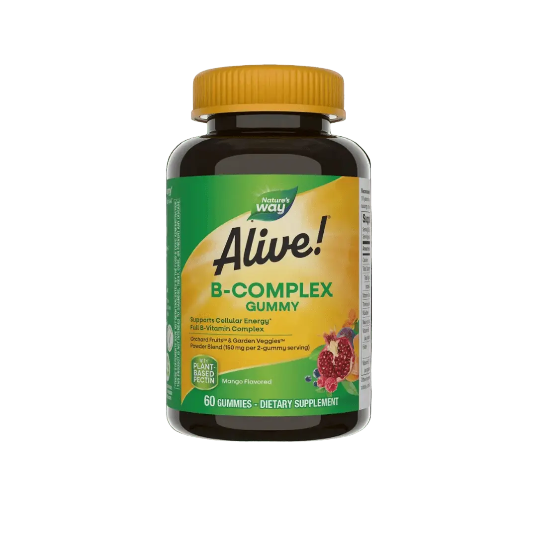 Nature's Way, Alive vitamin b complex 60 gummies - KleanSource