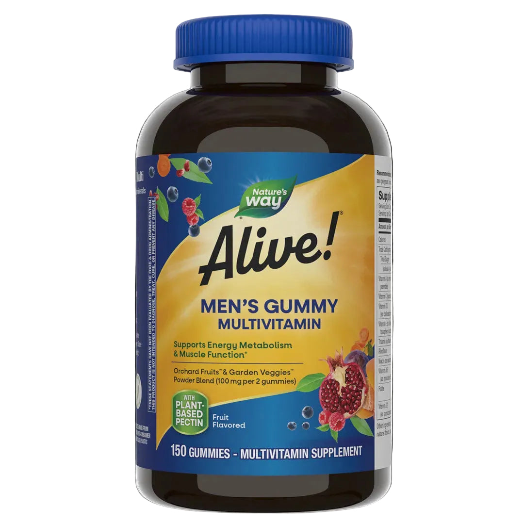 Natures Way Alive mens Multivitamin gummies 