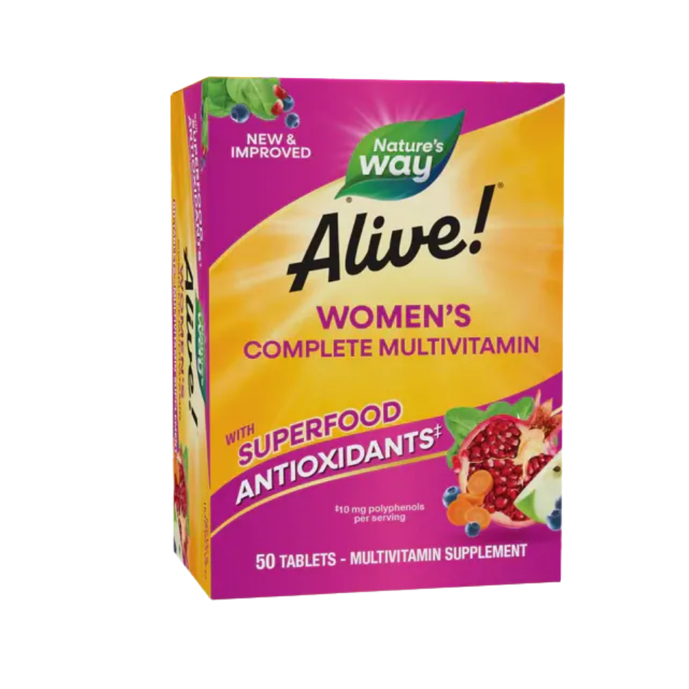 Natures way Alive!® Women's Complete Multivitamin, 50 tablets - KleanSource egypt