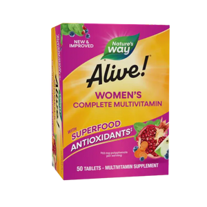 Natures way Alive!® Women's Complete Multivitamin, 50 tablets - KleanSource egypt