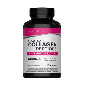 NeoCell Super Collagen + Vitamin C + Biotin, 180 Tablets - KleanSource