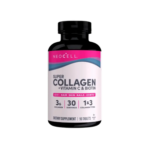NeoCell Super Collagen + Vitamin C + Biotin, 90 Tablets - KleanSource