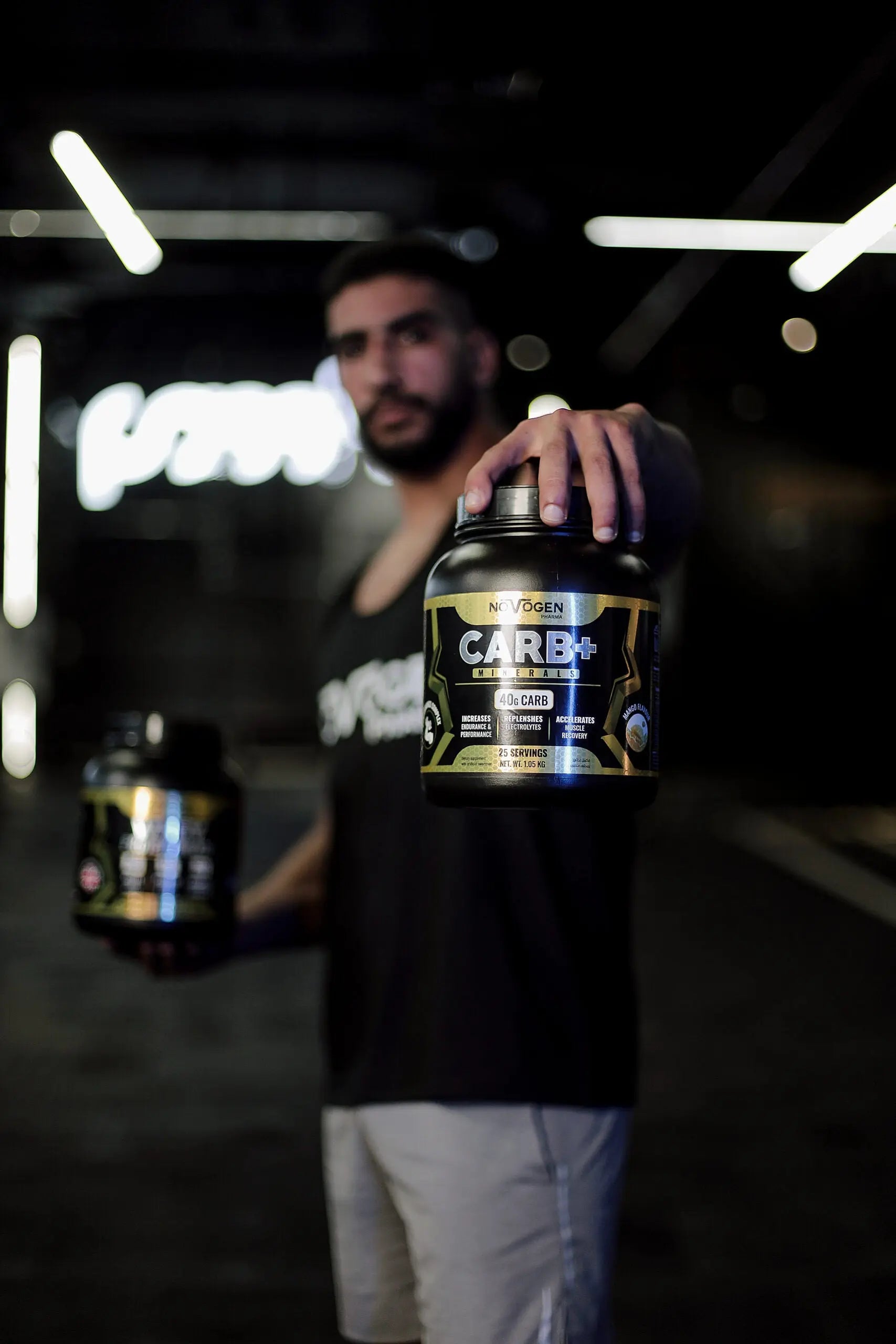 Novogen_Carb_Carbohydrate_Powder_2.1kg_Electrolyte_Blend_50_servings back of pack marketing