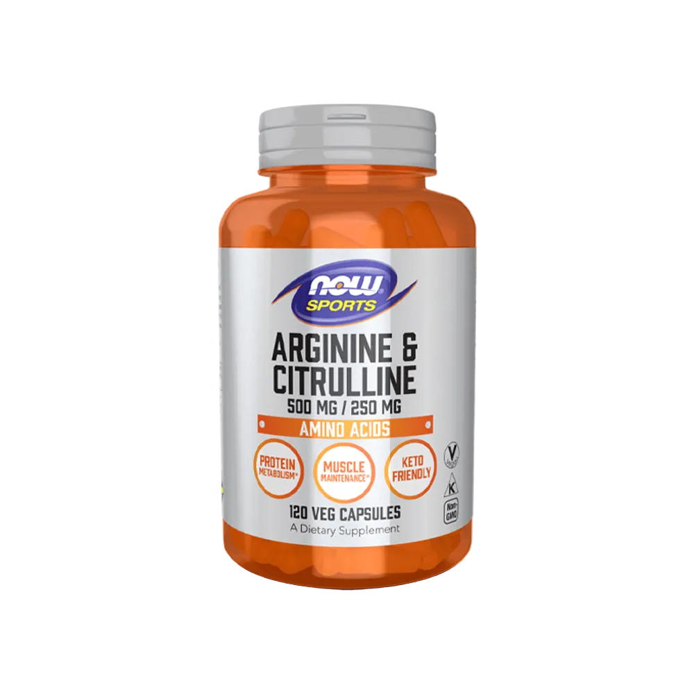 Now sports arginine & citrulline