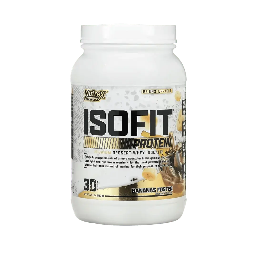 Nutrex Research IsoFit Protein isolate, 25g Protein (30 servings) - KleanSource