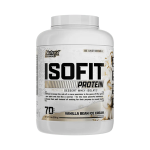Nutrex Research IsoFit Protein isolate, 25g Protein (70 servings) - KleanSource