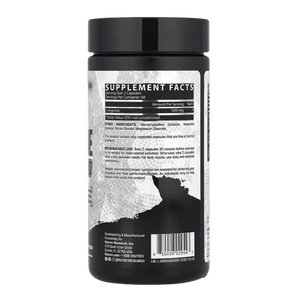 Nutrex L-Arginine supplement  back