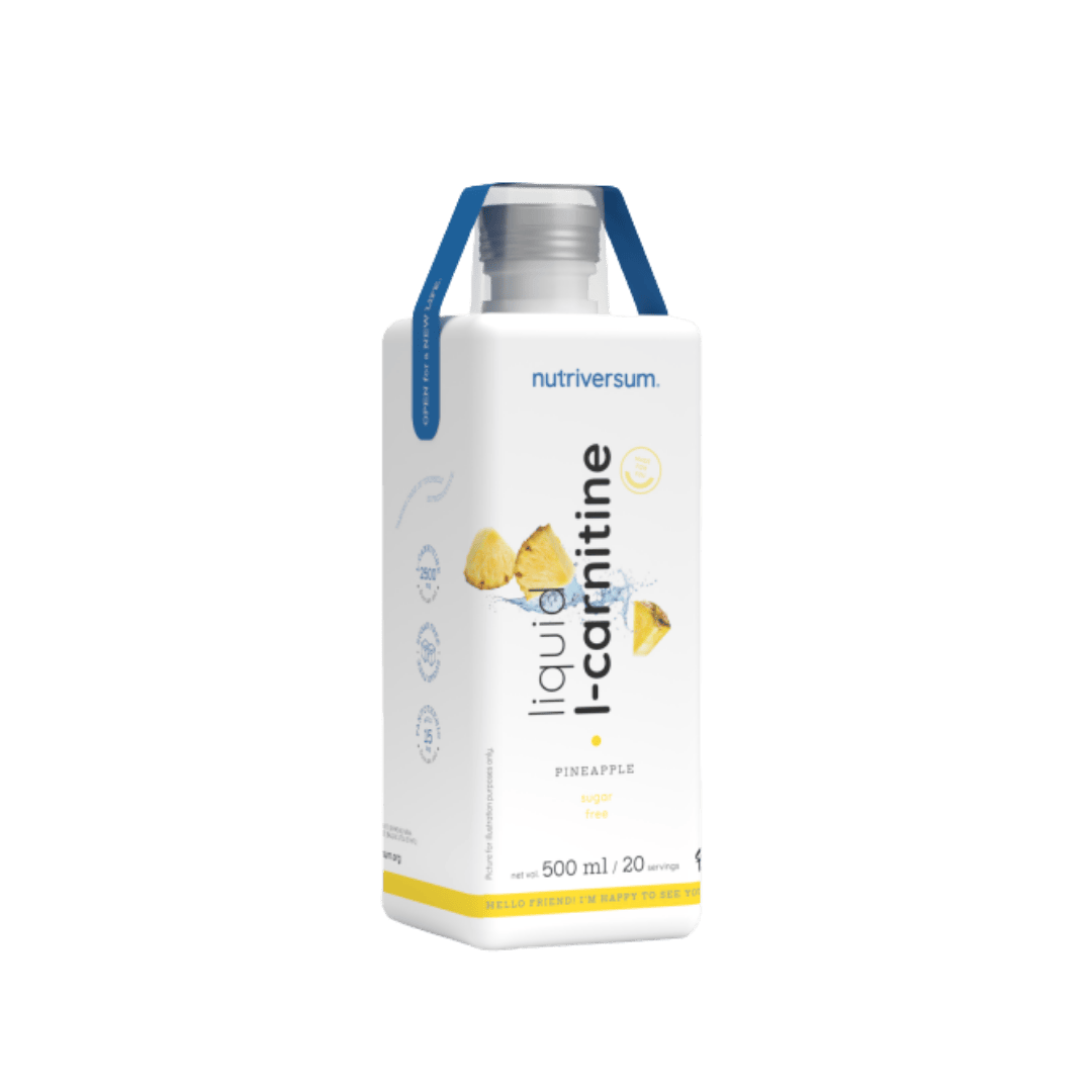 Nutriversum L-Carnitine with Chromium Liquid, 3000ml pineapple