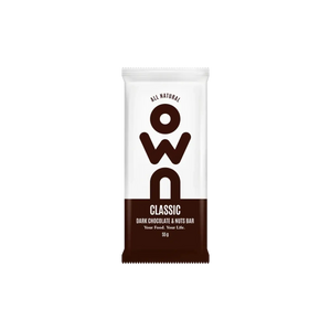 Own Snacks, Dark Chocolate and Nuts Bar, 55g - KleanSource