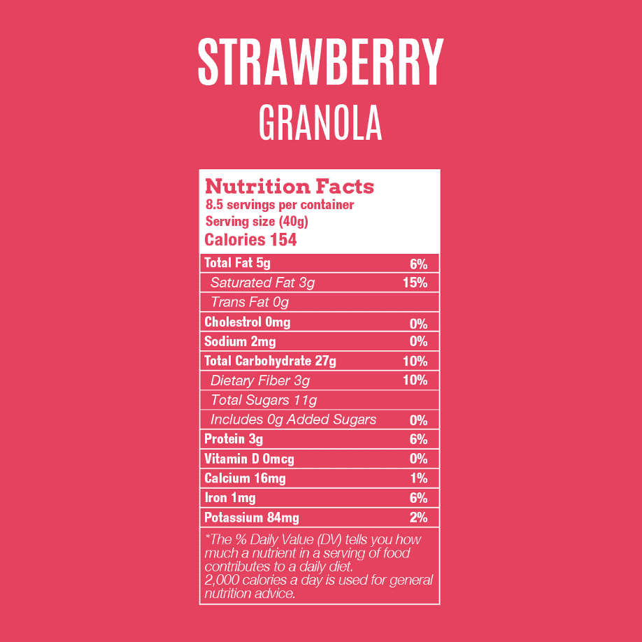 OWN Snacks, Strawberry Granola - KleanSource