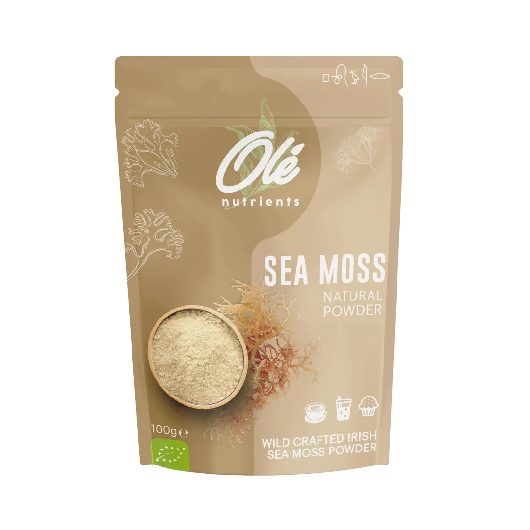 Ole Nutrients, Raw Wildcrafted Sea Moss Powder 100g