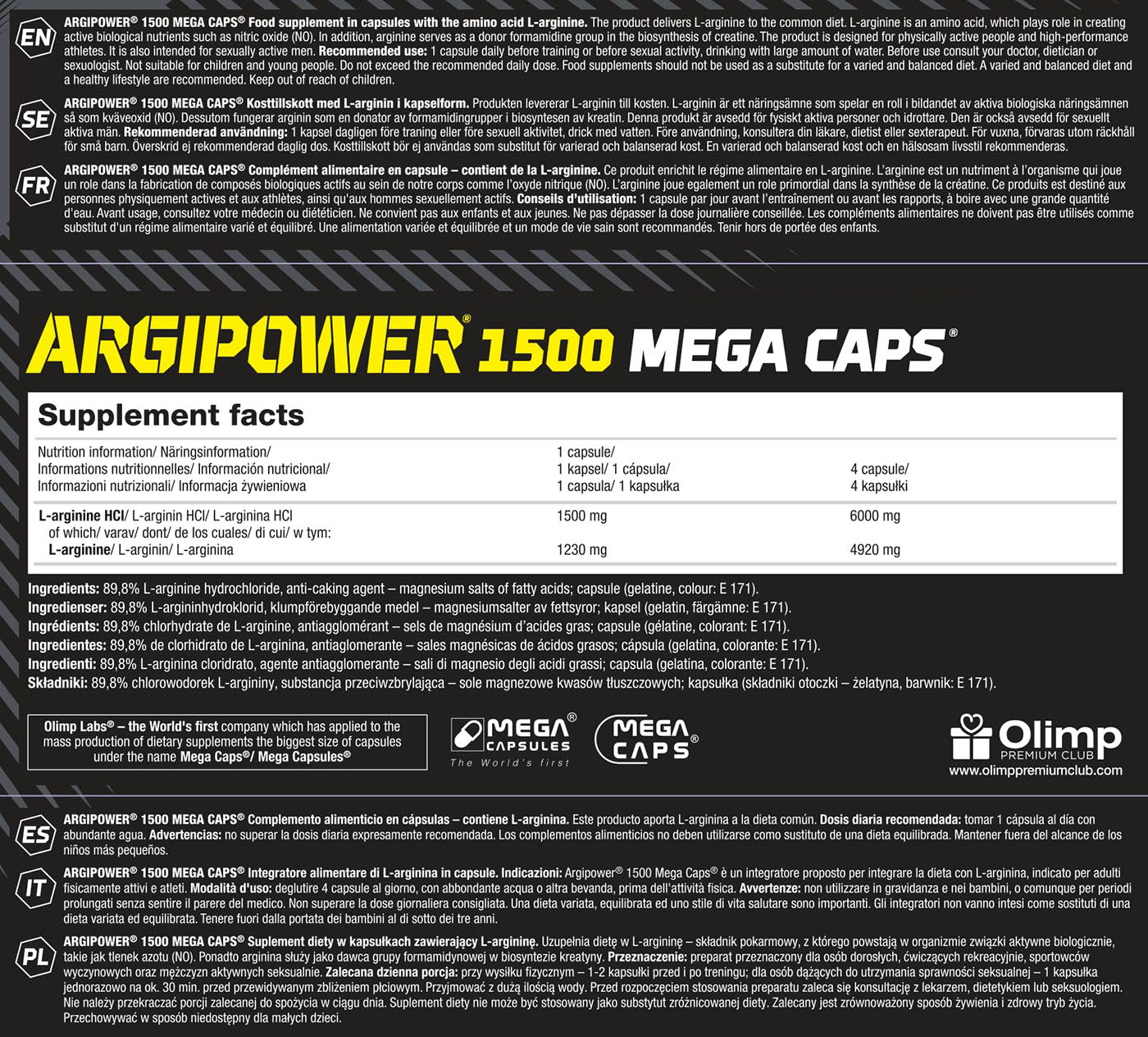 OlimpARGIPOWER1500-120Serv