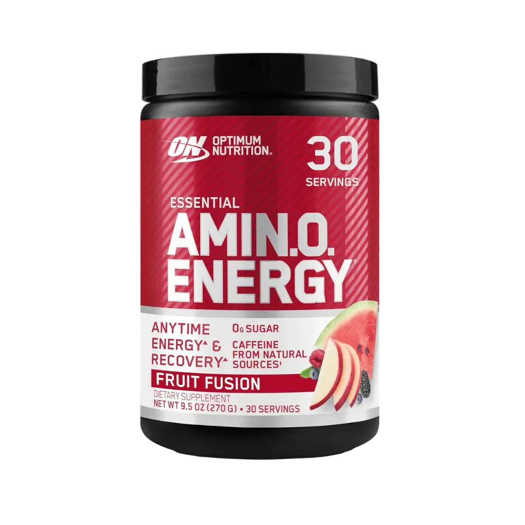 Optimum Nutrition Amino Energy - Pre Workout with Green Tea, BCAA, Energy Powder fruit fusion