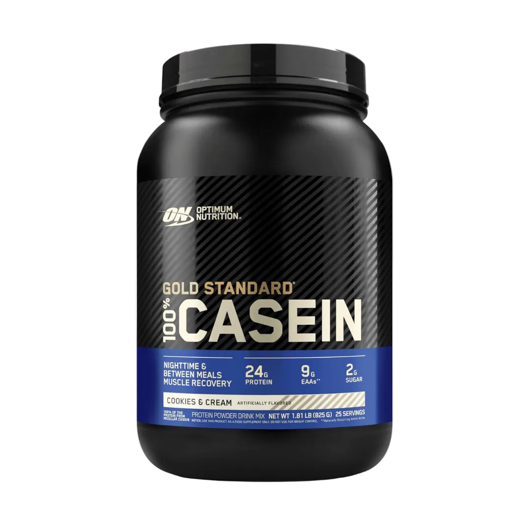 Optimum Nutrition Gold Standard 100% Casein Protein Powder cookies and cream