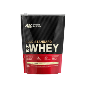Optimum Nutrition Gold Standard 100% Whey Protein Powder 24g Protein, 0.5kg/14 servings Vanilla