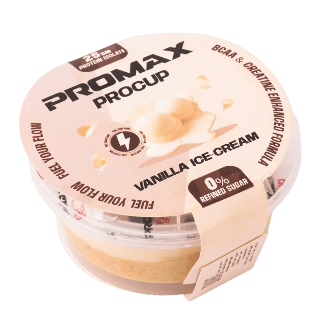 ProMax PROCUP, High Protein Dessert Cup with 25g Isolate, Creatine vanilla