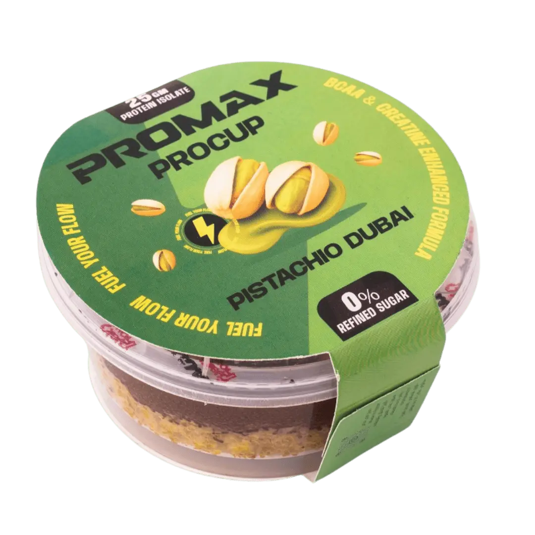 ProMax PROCUP, High Protein Dessert Cup with 25g Isolate, Pistachio dubai