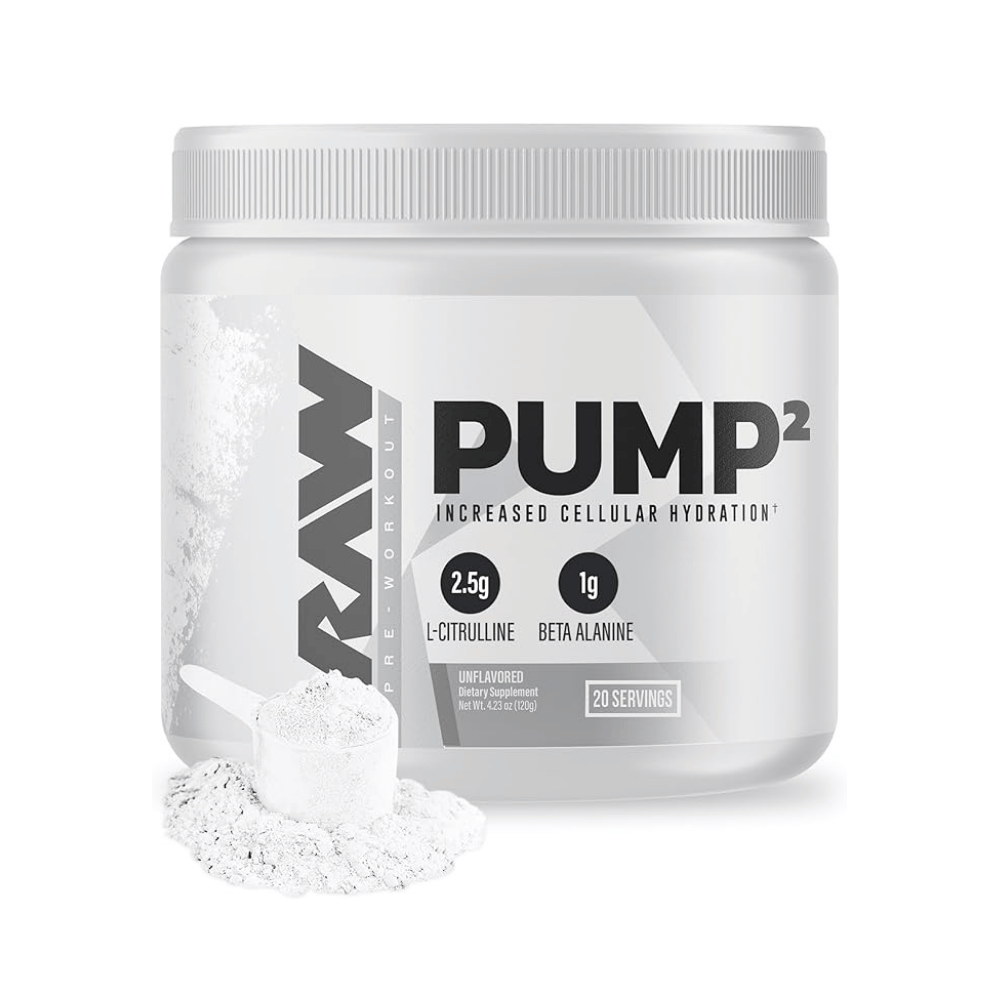 RAW Pump2 Pre Workout, Glycerol Pump, Pre Workout Supplement