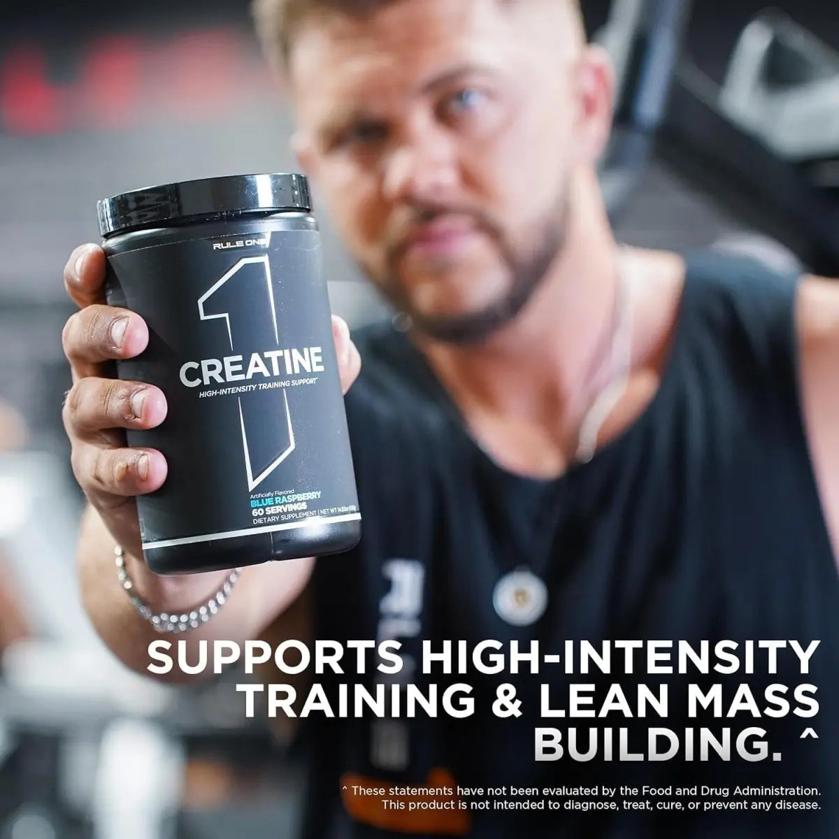 Rule1 Creatine Monohydrate 5g, Unflavored, 75 Servings - KleanSource