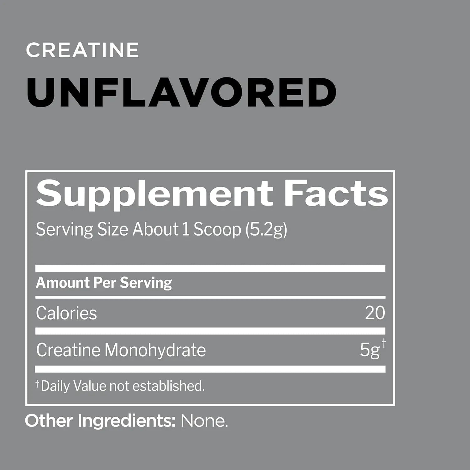 Rule1 Creatine Monohydrate 5g, Unflavored, 75 Servings - KleanSource
