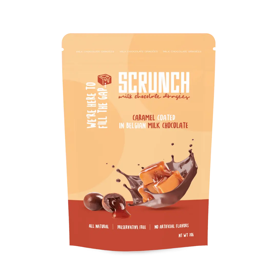 Scrunch Milk Chocolate Dragee Healthy Snack- 70g