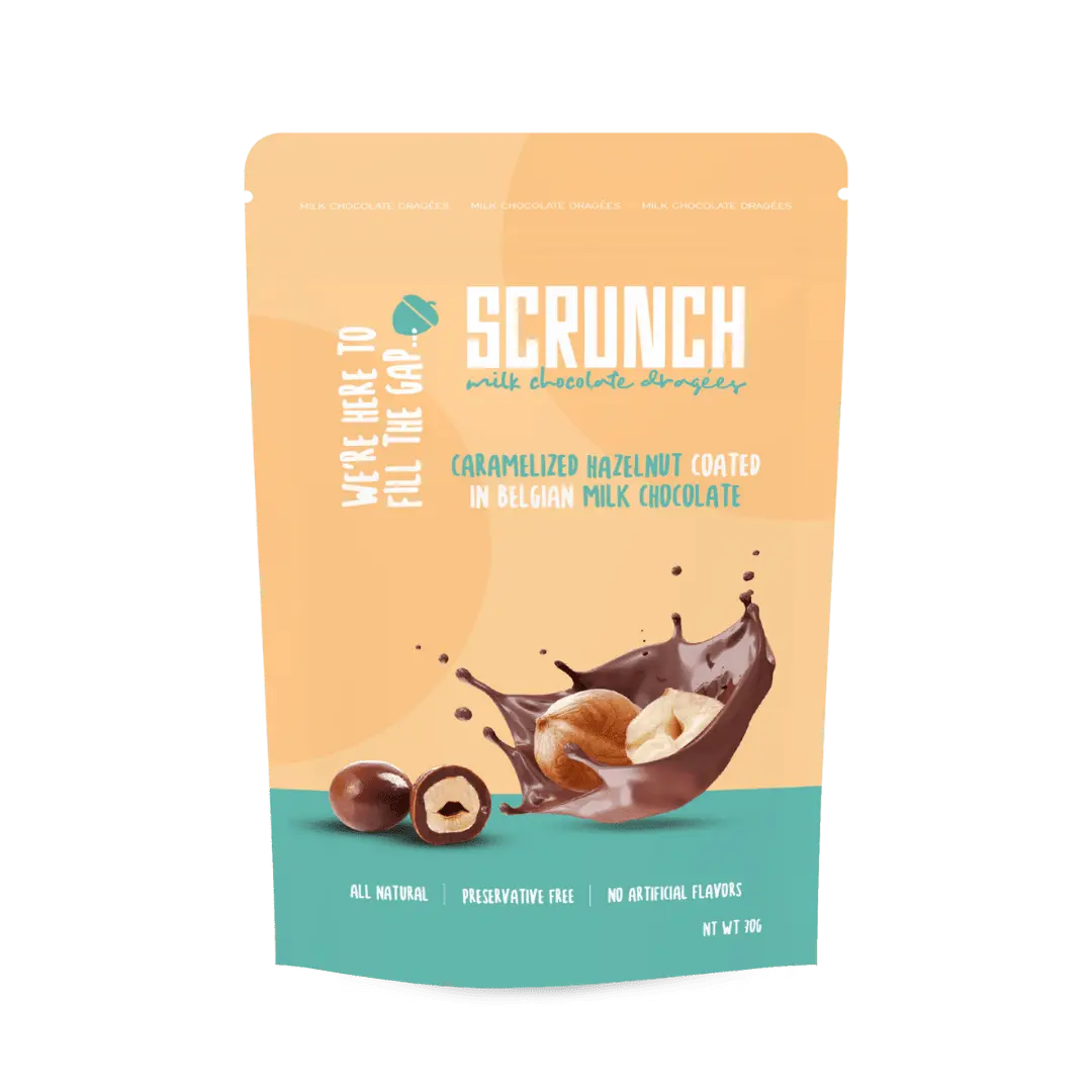 Scrunch Milk Chocolate Dragee Healthy Snack- 70g