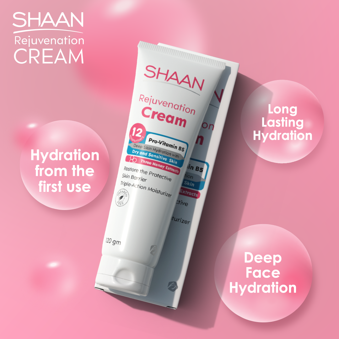 SHAAN Rejuvenation Cream Face and Body Moisturizer 120g