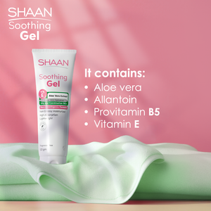 Shaan Soothing Gel 120g Lightweight Hydrating Face Moisturizer