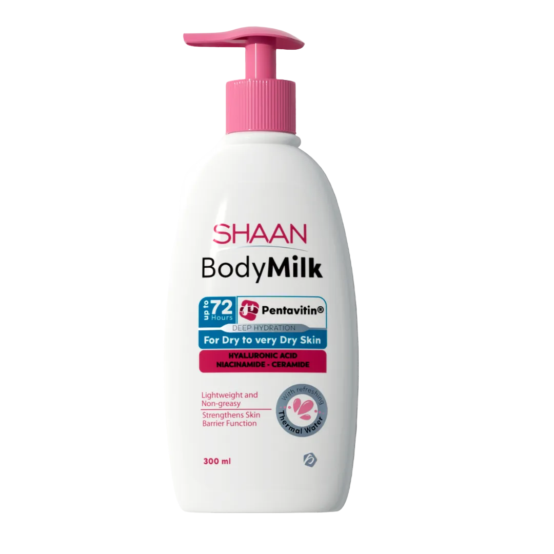 Shaan 72-Hour Deep Hydration Body Milk Moisturizer 300ml