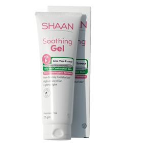 Shaan Soothing Gel 120g Lightweight Hydrating Face Moisturizer
